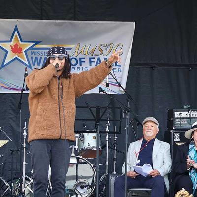 Mickey Bloom on Stage