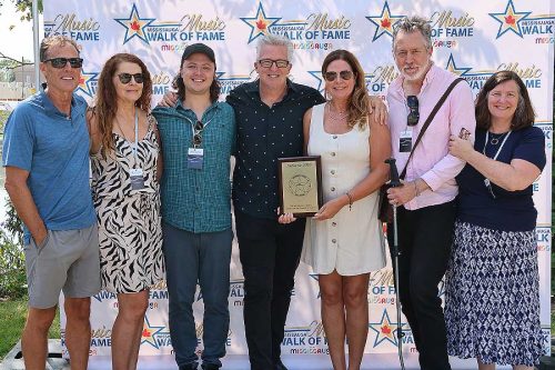 Don Breithaupt with family and friends